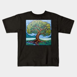 Cottonwood drawing Kids T-Shirt